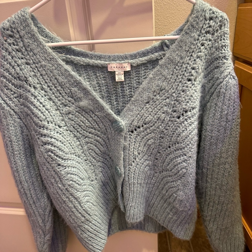 Blue sweater